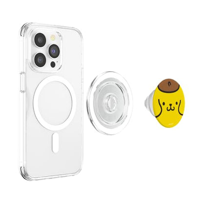 Pompompurin Open Face PopSockets Stand for Smartphones and Tablets PopSockets PopGrip for MagSafe - style: Magnetic PopGrip