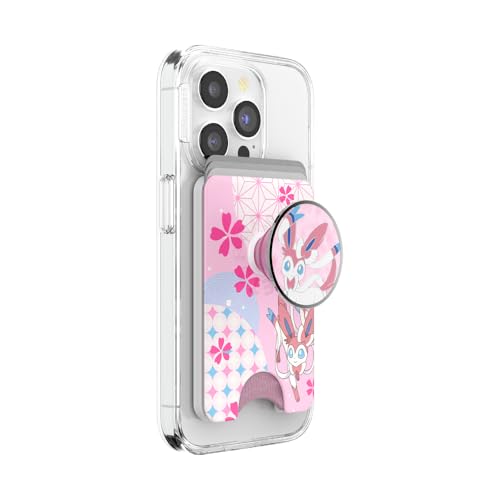 PopSockets Phone Wallet for MagSafe with Grip- Sylveon's Dream - color: Sylveons Dream, style: MagSafe
