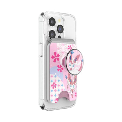 PopSockets Phone Wallet for MagSafe with Grip- Sylveon's Dream - color: Sylveons Dream, style: MagSafe