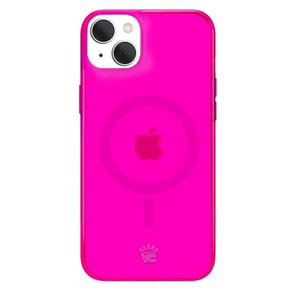 VELVET CAVIAR for iPhone 15 Case Neon Hot Pink - Compatible with MagSafe - 10ft Drop Tested - color: Neon Hot Pink, size: 15