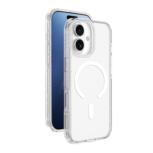AMAZINGthing for iPhone 17 [Titan Pro Case], Designed for MagSafe Accessories, 12FT Drop Proof, Magnetic Phone Cover, Military Grade Protection, Anti Yellowing, Transparent, Clear - color: Clear, size: iPhone 17