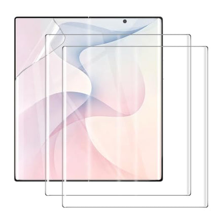 3-Pack Screen Protector for Samsung Galaxy Z Fold 8 Ultra Flexible TPU Film, HD Clear Bubble-Free Self-Healing, Support Fingerprint Unlock Protective Cover Film for Galaxy Z Fold8 Ultra - size: Samsung Galaxy Z Fold 8 Ultra