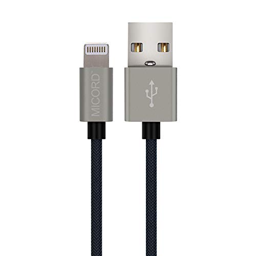 3FT Fast Charging Lightning Cable,Apple MFi Certified USB to Lightning Charger + Sync Cable Compatible with iPhone 11/11 Pro/11 Pro MAX/XS/XS MAX/XR/X/8/8 Plus/7/7 Plus/MacBook (C/Black) - color: C/Black