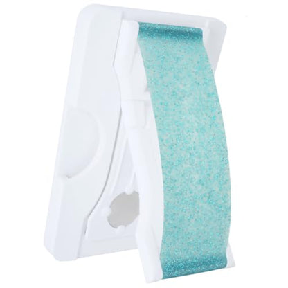LOVEHANDLE Wallet for MagSafe + Kickstand - Blue Topaz Glitter - color: Topaz