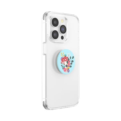 PopSockets Adhesive Phone Grip, Holder, Phone Stand, Mushroom - Shroom Blooms - color: Shroom Blooms