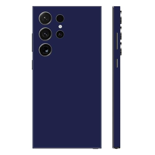 2 Pack Skin Wraps Compatible with Samsung Galaxy S24 Ultra (Navy) - color: Navy
