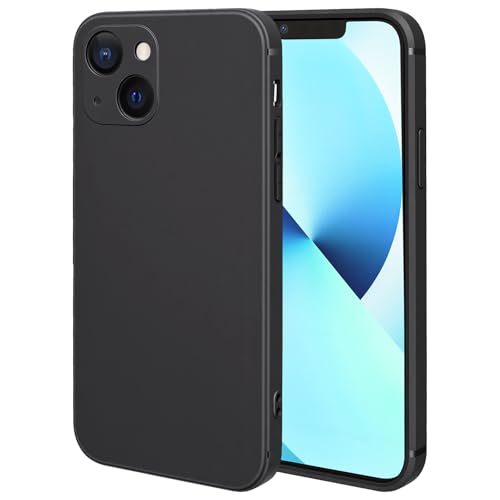 FanTEK Phone Case Compatible with iPhone 13 Mini Case, Anti-Scratch & Fingerprint Phone Case Protective Cover, Matte Black - size: iPhone 13 Mini