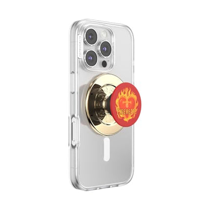 PopSockets Phone Grip for MagSafe, Magnetic Holder- Fireheart - color: Fireheart, style: MagSafe