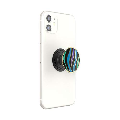 PopSockets Adhesive Phone Grip, Holder, Phone Stand, Enamel - Wild Stripe - color: Wild Stripe, style: Adhesive