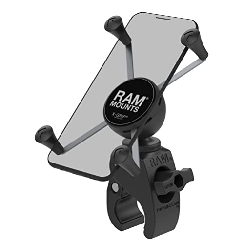 RAM MOUNTS X-Grip Large Phone Mount with Tough-Claw Clamp Base