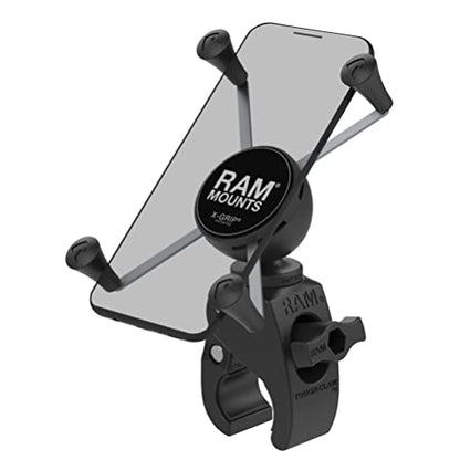 RAM MOUNTS X-Grip Large Phone Mount with Tough-Claw Clamp Base