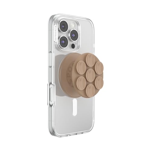 PopSockets Phone Grip for MagSafe, Magnetic Holder- Latte - color: Latte, style: MagSafe