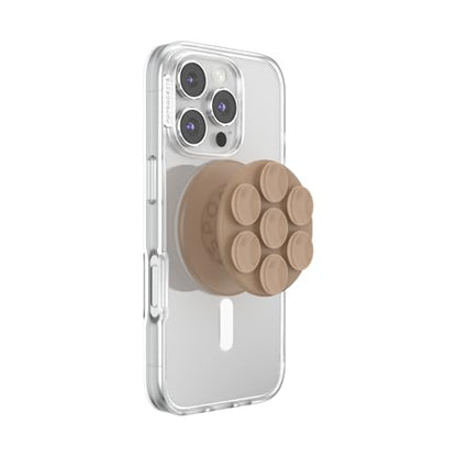 PopSockets Phone Grip for MagSafe, Magnetic Holder- Latte - color: Latte, style: MagSafe