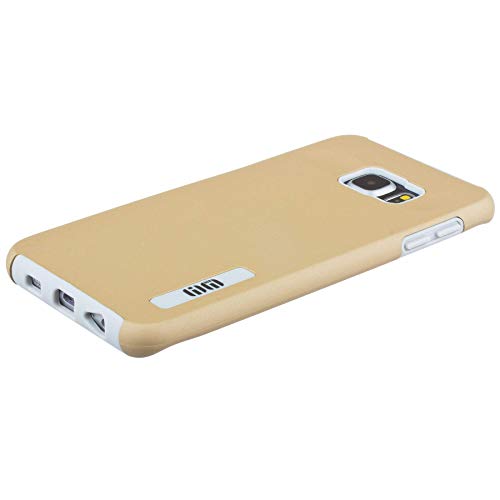 Smooth Armor Hard Plastic Case for Samsung Galaxy S6 Edge+ Plus SM-G928A. Rugged Dual Layer Protective Cover (Does NOT Fit Samsung Galaxy S6 and S6 Edge). Black/Golden Color - color: Gold