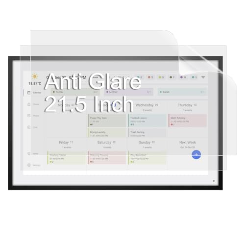 KEANBOLL 2-Pack 21.5 Inch Digital Picture Frame Screen Protector, Matte-Anti Glare Screen Protector Compatible with 21.5-Inch Digital Calendar, Eye Protection Eye Filter Scratch Resistant
