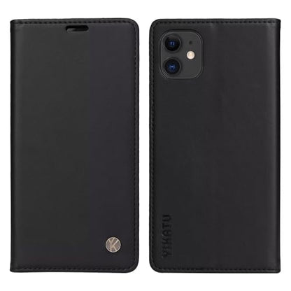 Caseurban Compatible with iPhone 11 Wallet Case PU Leather Flip Folio Case with Card Holder Magnetic Closure Shockproof Protective Phone Cover Black - color: Black, size: iPhone 11