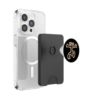Puerto Rico Coqui Frog Taino Art Boricua Symbol PopSockets PopWallet for MagSafe - style: Magnetic PopWallet