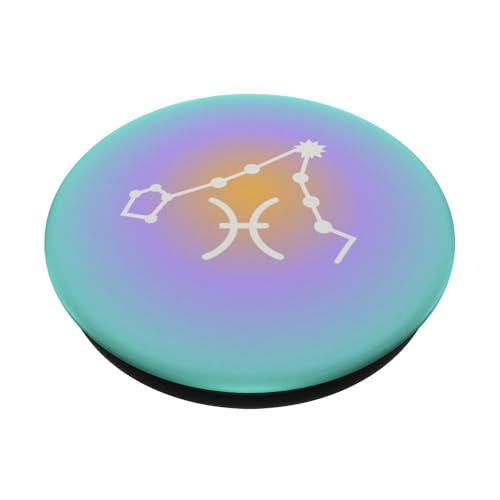 PopSockets Zodiac Phone Grip - Pisces Star Sign PopSockets Adhesive PopGrip - style: Adhesive PopGrip