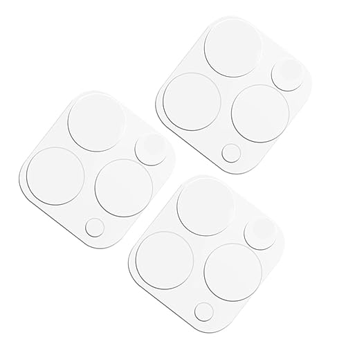 ARTIBETTER 3pcs Scratch-resistant Fingerprint Lens Protectors Tempered Covers High Definition Shielding against Scratches and Bumps