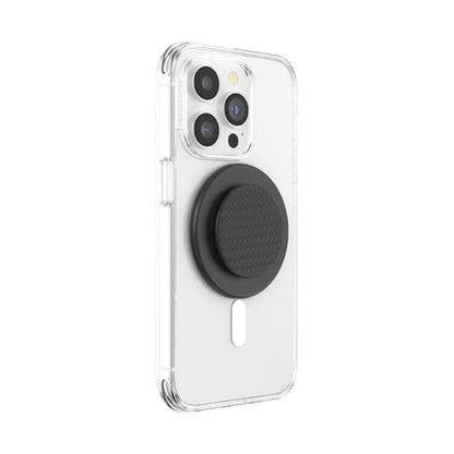 PopSockets Phone Grip for MagSafe, Magnetic Holder- Carbonite Weave - color: Carbonite Weave MS, style: MagSafe