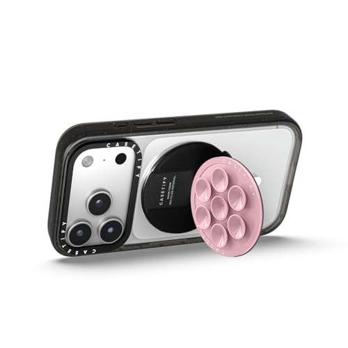 CASETiFY Snappy Snap & Stick Grip Stand Magsafe Compatible - Pink
