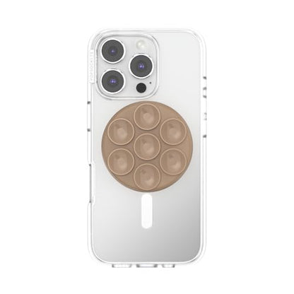 PopSockets Phone Grip for MagSafe, Magnetic Holder- Latte - color: Latte, style: MagSafe