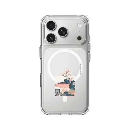 RhinoShield Clear MagSafe Compatible Case for iPhone 17 Pro | Godzilla Strong Magnetic, Anti-Yellowing, Transparent, High Clarity, Shockproof, Military Grade Drop Protection - color: Arcadia, size: iPhone 17 Pro