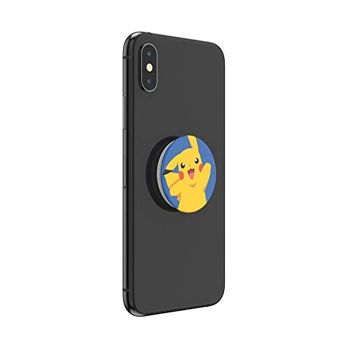 PopSockets Phone Grip with Expanding Kickstand, Adhesive Grip, Pokémon - Pikachu Knocked - color: Pikachu Knocked, style: Adhesive