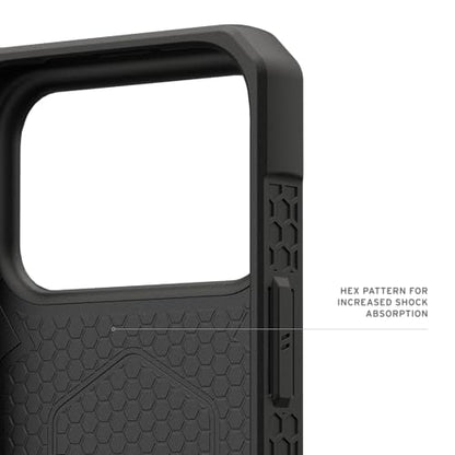 URBAN ARMOR GEAR UAG Designed for iPhone 17 Pro Case Monarch Pro - Compatible with MagSafe Military Grade Protective Cover, Titanium - color: Monarch Pro - Titanium