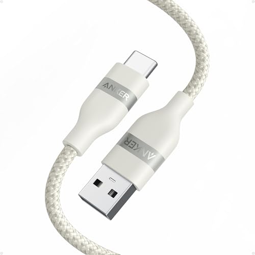 Anker Nano USB A to USB C Cable, CarPlay USB to USB C Cable (3 ft, White) - color: White, size: 3ft