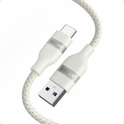 Anker Nano USB A to USB C Cable, CarPlay USB to USB C Cable (3 ft, White) - color: White, size: 3ft