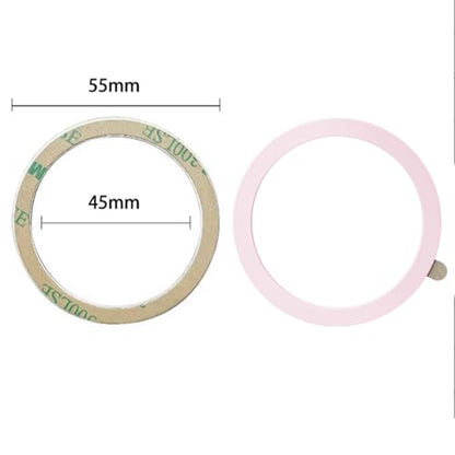 TENOC Universal Metal Ring Sticker, 3Pcs, Pink - color: Pink