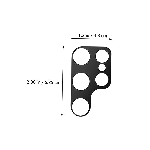 Mikikit 4pcs Scratch Camera Lens Protectors for Metal Rear Cover Film Scratch Lens Rings High Transparency Screen Film for Enhanced Photo Quality