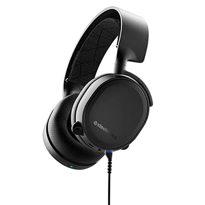 SteelSeries Arctis 3 Bluetooth - Wired Gaming Headset + Bluetooth - For Nintendo Switch, PC, PS5/PS4, Xbox Series X|S|One, VR, Android, and iOS - Black