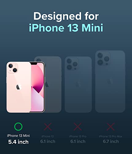 Ringke for iPhone 13 Mini Case [Fusion Magnetic Matte Clear] | Compatible with MagSafe, Oil & Dirt Resistant, Anti-Fingerprint Technology Prevents Oily Smudges, Feels Velvety Soft - size: iPhone 13 Mini