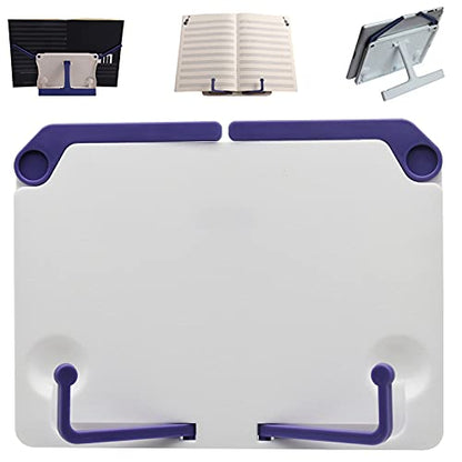Maydahui Mini Desktop Book Stand (Max Size 12 X 6 Inches) Portable