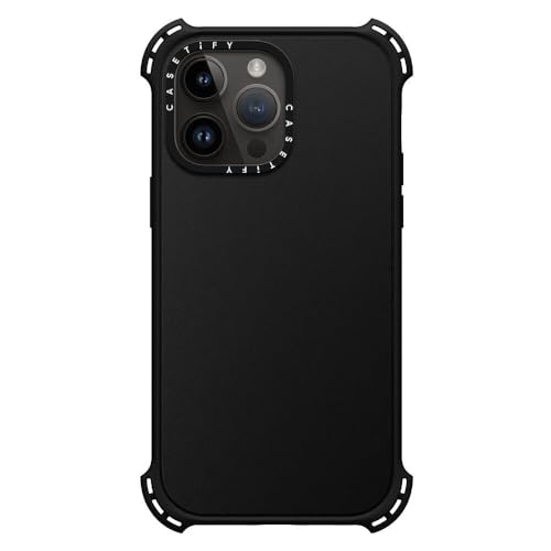 CASETiFY for iPhone 14 Pro Max Case - Bounce Compatible with MagSafe | Shockproof | 21.3 ft. 6x Military Grade Drop Protection | Matte Black - color: Matte Black, size: Iphone 14 Pro Max (6.7")