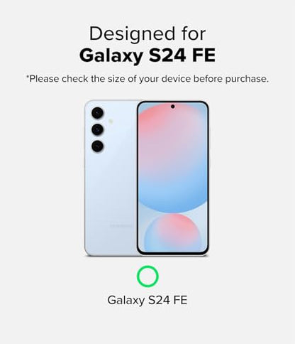 Ringke for Samsung Galaxy S24 FE Case [Fusion Matte Clear] | Oil & Dirt Resistant, Anti-Fingerprint Technology Prevents Oily Smudges, Frosted Coating Feels Velvety Soft - size: Galaxy S24 FE