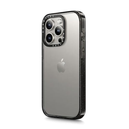 CASETiFY for iPhone 15 Pro Case - Impact Clear Black | Slim Fit | 8.2 ft. 4x Military Grade Drop Protection | Black - color: Clear Black, size: Iphone 15 Pro (6.1")