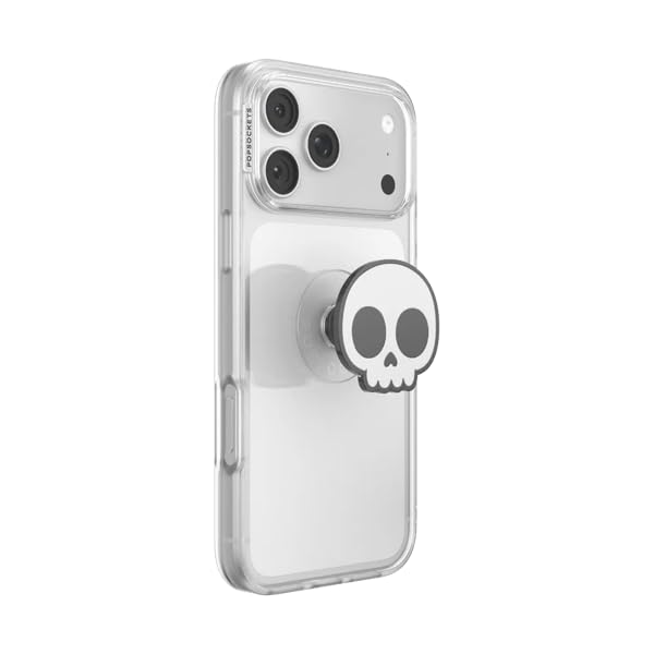 PopSockets Adhesive Phone Grip, Holder- Bones - color: Bones, style: Adhesive