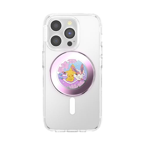 PopSockets Phone Grip for MagSafe, Magnetic Holder- Sakura Dreams - color: Sakura Dreams, style: MagSafe