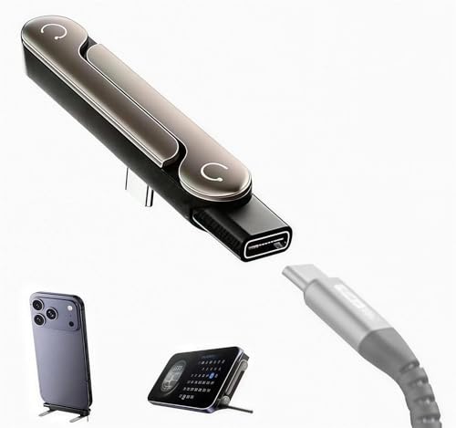 Detachable 2-in-1 USB-C Charger, 240W, Stand