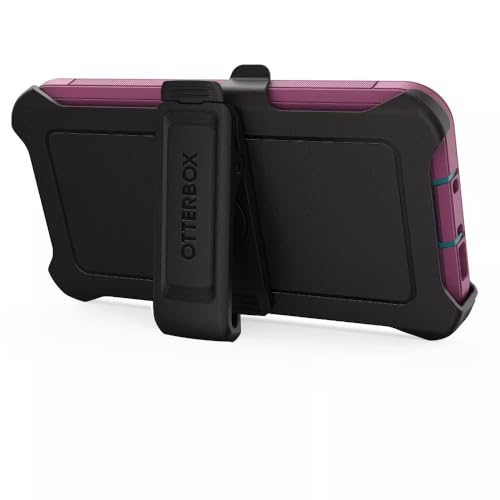 OtterBox Galaxy S23 (Only) - Defender Series Case - Canyon Sun (Pink), Rugged & Durable - with Port Protection - Includes Holster Clip Kickstand - Microbial Defense Protection - Non-Retail Packaging - color: Canyon Sun (Pink)