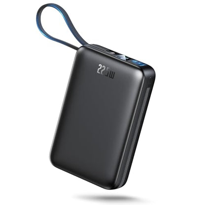 Portable Charger 50000mAh, PD22.5W Fast Charge Power Bank Built-in 2 Cables