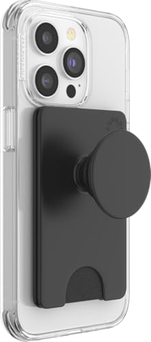 PopSockets Adhesive Phone Wallet with Grip- Black - color: Black Adhesive, style: Adhesive