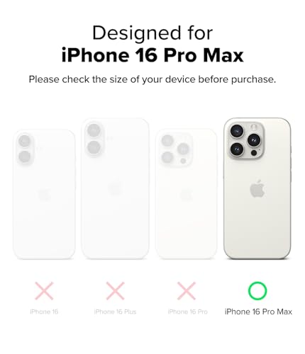 Ringke for iPhone 16 Pro Max Case [Alles Gunmetal] | Compatible with MagSafe, 360° Rotating Kickstand, Camera Control Capture Button Protection, Powerful Magnet - color: Gunmetal, size: iPhone 16 Pro Max