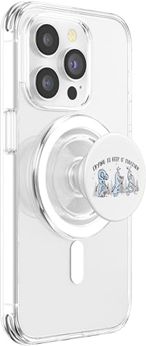 Frozen - Olaf Trying To Keep It Together PopSockets PopGrip for MagSafe - style: Magnetic PopGrip