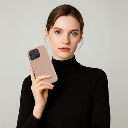 kwmobile Case Compatible with Apple iPhone 16 Pro Case - TPU Silicone Phone Cover with Soft Finish - Antique Pink Matte - color: antique pink matte, size: iPhone 16 Pro