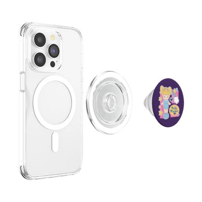 Polly Pocket - Rainbow And Stars PopSockets PopGrip for MagSafe - style: Magnetic PopGrip