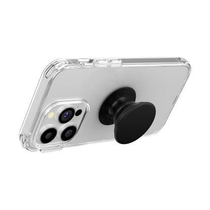 PopSockets Adhesive Phone Grip, Holder- Aluminum Black - color: Alum Black, style: Adhesive